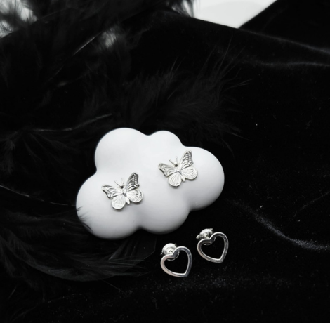 MasniSzalon Ezüst Fülbevalók