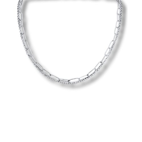 Manhattan Nemesacél Nyaklánc