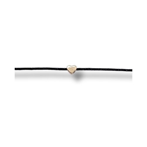 Rosegold mini 3D szíves karkötő