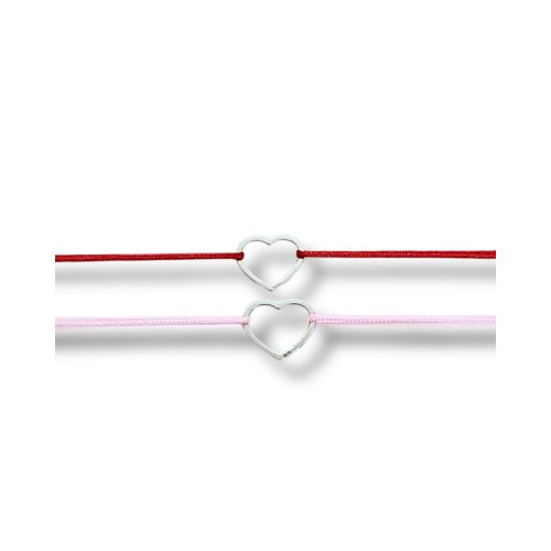 Páros Kontúrszív Karkötő